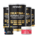 4 Creatinas + 1 Balm de Dores + 1 Creme Retinol