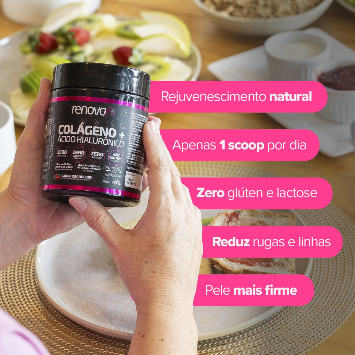 3x Colágenos Verisol® + 1x Espuma + 3x Séruns