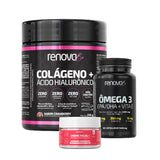 Kit Colágeno Verisol® + Ômega 3 Meg-3 + Creme Retinol