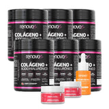 6 Potes Colágeno Verisol® + 1 Sérum + 1 Retinol + 1 Hial. Labial